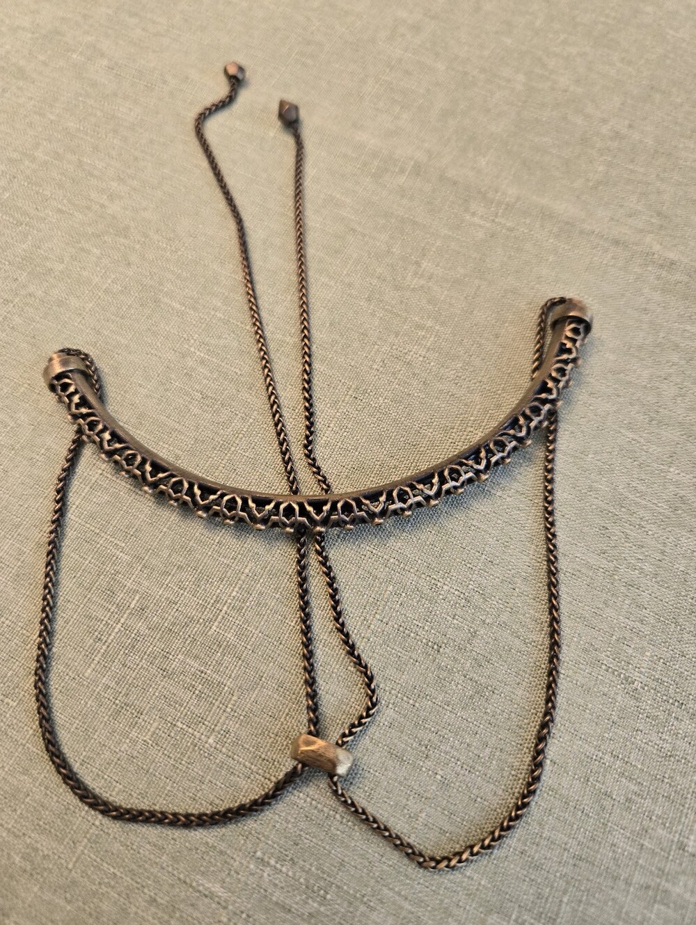 Kendra Scott Lucy Choker Antique Brass